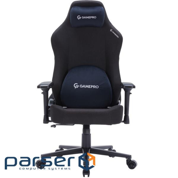 Крісло ігрове GamePro FGC750B Size L Fabric Black