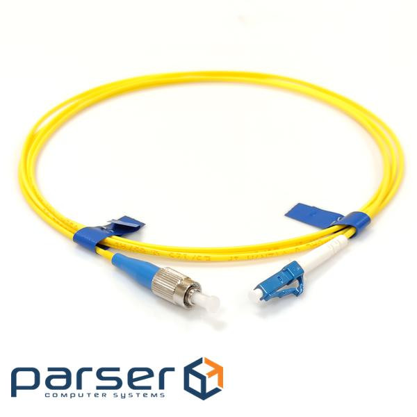 Патчкорд FC/UPC-LC/UPC SM 3м Simplex Slim (UPC-3FCLC(SM)S(ON)S)