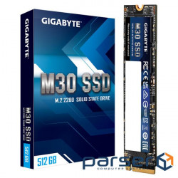 Накопичувач M.2 SSD PCI-Exp3.0x4 512GB R/W UpTo 3 500/2600Mb/s GIGABYTE GP-GM30512G-G