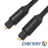 Кабель Vention Toslink - Toslink (M/M), 2 м , Black (BAEBH)