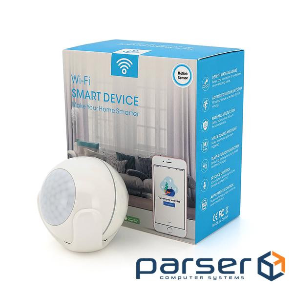 Автономний WiFi датчик руху YOSO Dмotion-WIFI-01 TUYA живлення СR123 шт .