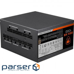 Power Supply Partizan AC220B-DC12В/ 1А (1333) GAMEMAX 450W (GM-450) Стандарт БП - ATX 12V v2.3, Мощность - 450Вт, Модуль PFC - активный, Подключение материнской платы - 20+4 pin, Подключение видеокарты - 1x6 pin, Количество разъемов SATA - 2, Количество разъемов Peripheral - 2, Тип охлаждения - вентилятор, Диаметр вентиляторов - 1x120 мм Cougar 1000W (GEX X2 1000)