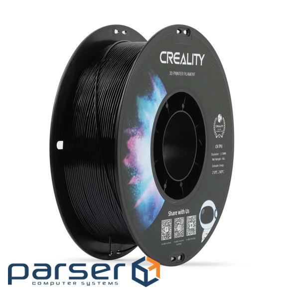 Пластик для 3D-принтера Creality TPU-95A 1кг, 1.75мм, black (3301040040)