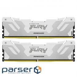 RAM Kingston FURY Renegade White XMP 32GB 6000MT/s DDR5 (Kit of 2) (KF560C32RWK2-32)