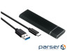 Карман зовнішній VALUE Type-C USB 3.1 Gen 2 10 GB/s 2 TB B Key NGFF M.2 (NGFF) SSD to USB 3. (S1012)
