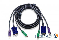 ATEN KVM Cable 2L-1005P Cable Extension Cable 5m 2xPS /