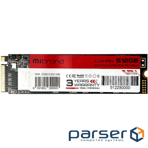 SSD MIBRAND Caiman 512GB M.2 NVMe (MIM.2SSD/CA512GB)