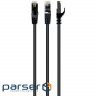 Патч-корд CABLEXPERT S/FTP Cat.6A 10м Black (PP6A-LSZHCU-BK-10M)