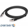 Патч-корд CABLEXPERT S/FTP Cat.6A 10м Black (PP6A-LSZHCU-BK-10M)
