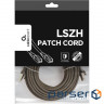 Патч-корд CABLEXPERT S/FTP Cat.6A 10м Black (PP6A-LSZHCU-BK-10M)