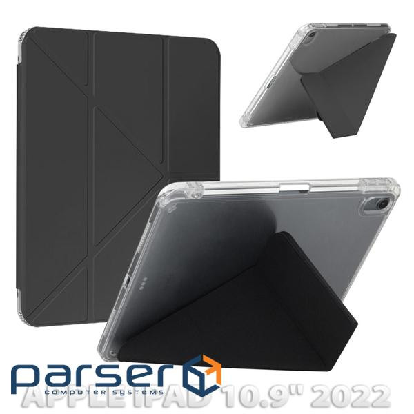 Чохол для планшета BeCover Ultra Slim Origami Transparent Apple iPad 10.9" 2022 Black (712938)
