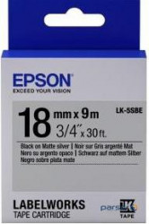 Label printer ribbon Epson LK-5SBE (C53S655013)