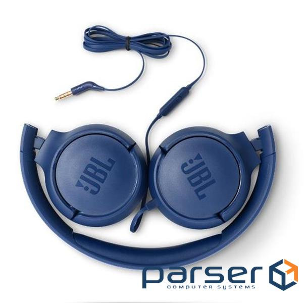 Навушники JBL T500 Blue (JBLT500BLU)
