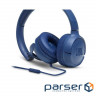 Навушники JBL T500 Blue (JBLT500BLU)