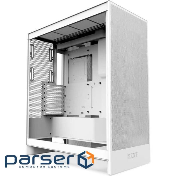 Корпус NZXT H7 Flow Matte White (CM-H72FW-01)