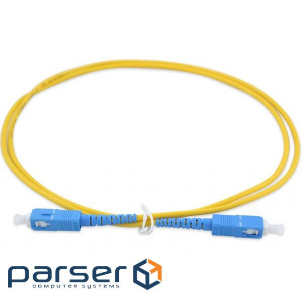 Оптичний патчкорд Eserver SC/UPC-SC/UPC SingleMode Simplex 1m (ES-SC-SC/UPC-1-SM-S)