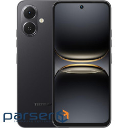 Смартфон TECNO Spark Go 2 (KM4) 6.67" 4/128ГБ, 2SIM, 5000мА•год, Ink Black (4894947089558)