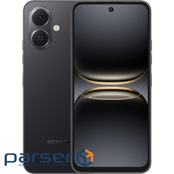 Смартфон TECNO Spark Go 2 (KM4) 6.67" 4/128ГБ, 2SIM, 5000мА•год, Ink Black (4894947089558)