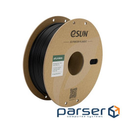 Пластик для 3D-принтера eSUN ePLA-Matte, 1,75мм, 1кг, deep black (ePLA-Matte-P175DB1)