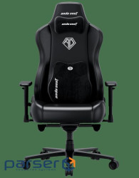 Крісло ігрове AndaSeat Novis Plus PVC XL Black (AD23YC-XL-01-B-PV-B04)