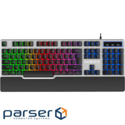 Клавіатура GamePro GK599 Stinger USB Grey