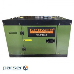 Дизельний генератор FE Power P10-3 максимальна потужність 8.5 кВт 