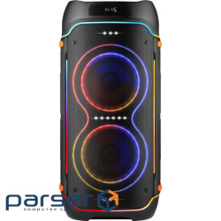 Акустична система 2.0 Defender Boomer 120, 120Вт BT/FM/TF/USB/MIC/LED, чорна (65127)