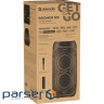 Акустична система 2.0 Defender Boomer 120, 120Вт BT/FM/TF/USB/MIC/LED, чорна (65127)