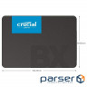 Твердотільний накопичувач SSD 2.5" Crucial BX500 2TB SATA 3D TLC (CT2000BX500SSD1)