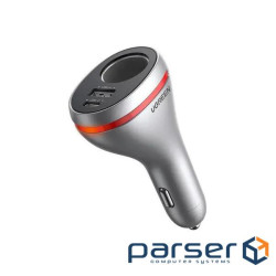 Зарядний пристрій Ugreen USBC PD20W + USB QC3.0 silver (60712)
