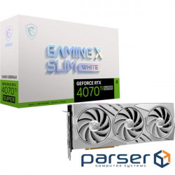 Video card MSI GeForce GT1030 2048Mb AERO ITX OC (GT 1030 AERO ITX 2G OC) PCI-Express x16 3.0, 2 ГБ, GDDR5, 64 Bit, Base - 1265 MHz, Boost - 1518 MHz, 1 x HDMI, 1 x DVI, 30 Вт MSI GeForce RTX 4070 Ti Super 16G Gaming X Slim White