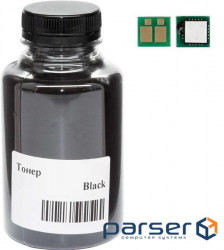 Toner Canon 054 MF641/643/645, LBP-621/623, 45г 1.2K Black +chip AHK (3203613)