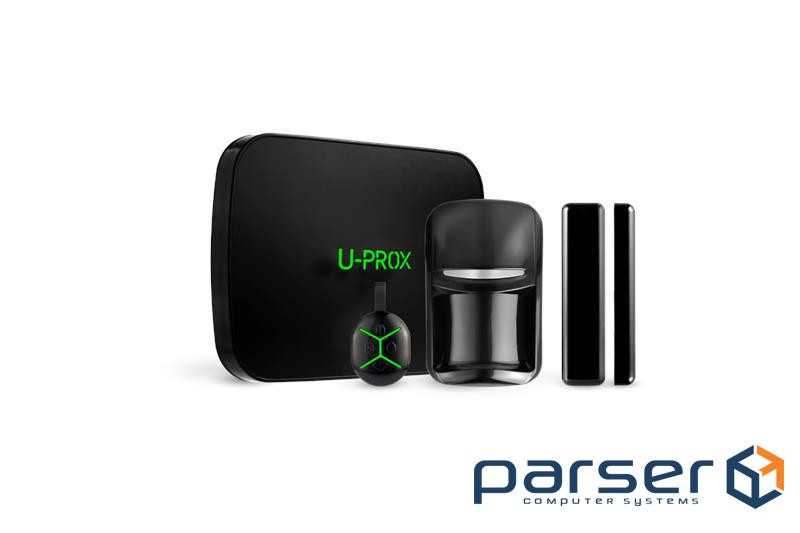 Комплект охоронної сигналізації U-Prox MPX LE KF kit Black, U-Prox MPX LE, U-Prox PI (4820261371017)