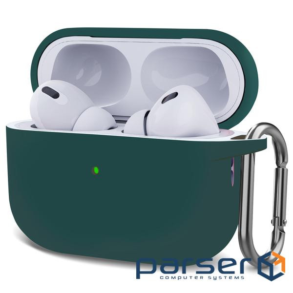 Чохол для навушників Armorstandart Hang Case для Apple AirPods Pro 2 Dark Green (ARM68591)