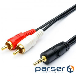 Multimedia cable mini-jack(M) - > 2 RCA (M) 0.8m Atcom (10810)