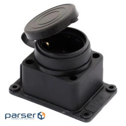 Колодка одинарна із заглушкою 1*16 (каучук ) ERKA  6001 (ERKA 6001)