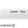 Flash drive GOODRAM UME2 64GB White (UME2-0640W0R11)