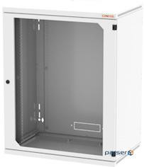 Wall cabinet Conteg 6U 600x400 removable side panels RAL7035 (RUN-06-60/40)