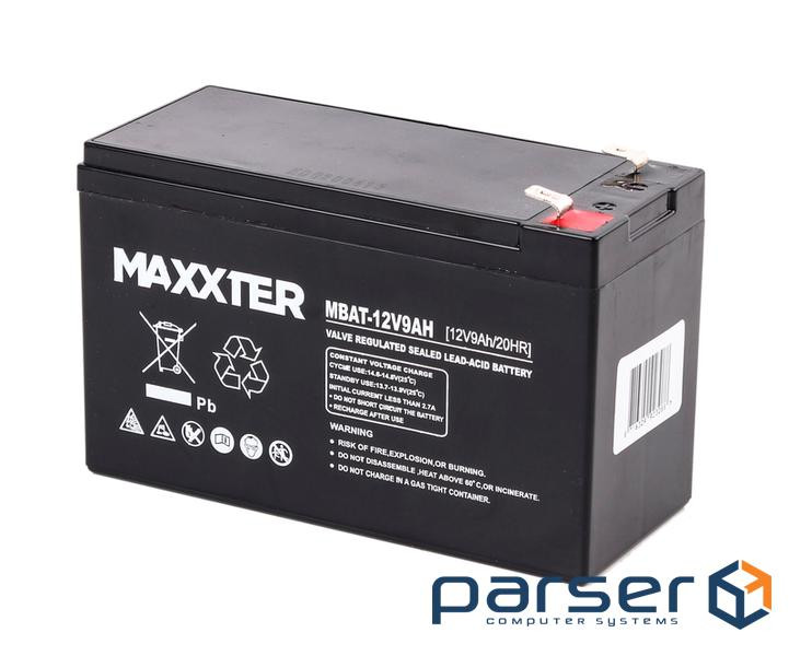 Акумуляторна батарея 12В 9 Aч (MBAT-12V9AH)
