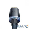 Кабель BASEUS Crystal Shine Series Fast Charging Data Cable USB to iP 2.4A 1.2м Sky Blu (CAJY001103)