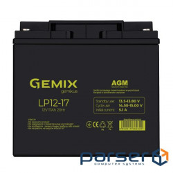 UPS battery GEMIX 12В 17 Ач (LP12-17)