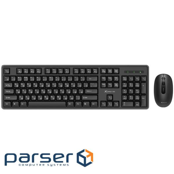 Комплект бездротової XTRIKE ME MK-307 UA Black (MK-307UA)