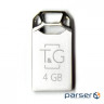 Флеш-накопичувач USB 4GB T&G 110 Metal Series Silver (TG110-4G)