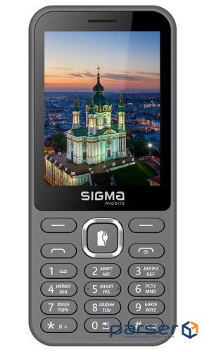 Мобільний телефон Sigma X-style 31 Power Type-C Grey (4827798855034)