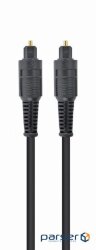 Multimedia cable Optical Toslink M-M 1m black Cablexpert (CC-OPT-1M)