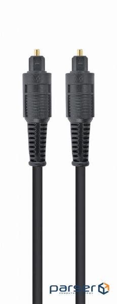Кабель мультимедійний Optical Toslink M-M 1m black Cablexpert (CC-OPT-1M)