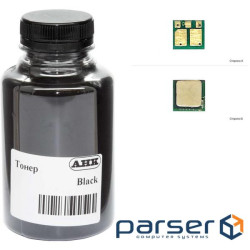 Toner HP CLJ M180/181 45г Black +chip AHK (1505182)