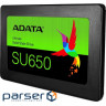 SSD ADATA Ultimate SU650 480GB 2.5" SATA (ASU650SS-480GT-R)