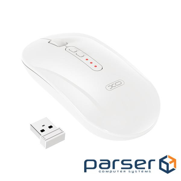 Миша XO M13 BT Silent, Білий (M13 White)
