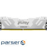 Модуль пам'яті KINGSTON FURY Renegade White/Silver DDR5 8000MHz 48GB Kit 2x24GB (KF580C38RWK2-48)